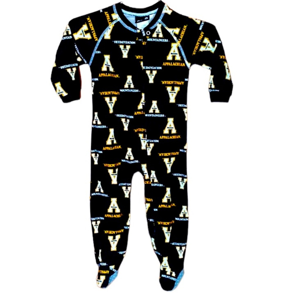 Appalachian State University Onesie Size 24Months 100% polyester Mountaineers